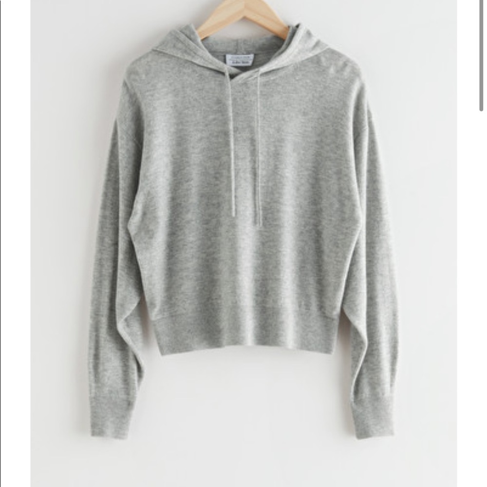 & Other Stories wool hoodie sweater S